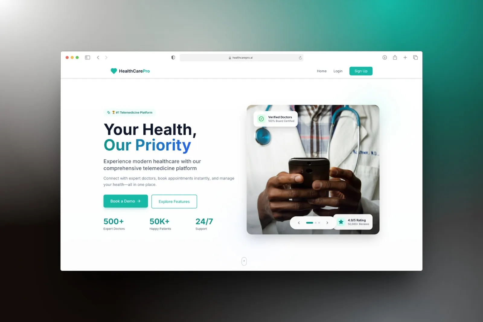Ai Health Care App project screenshot
